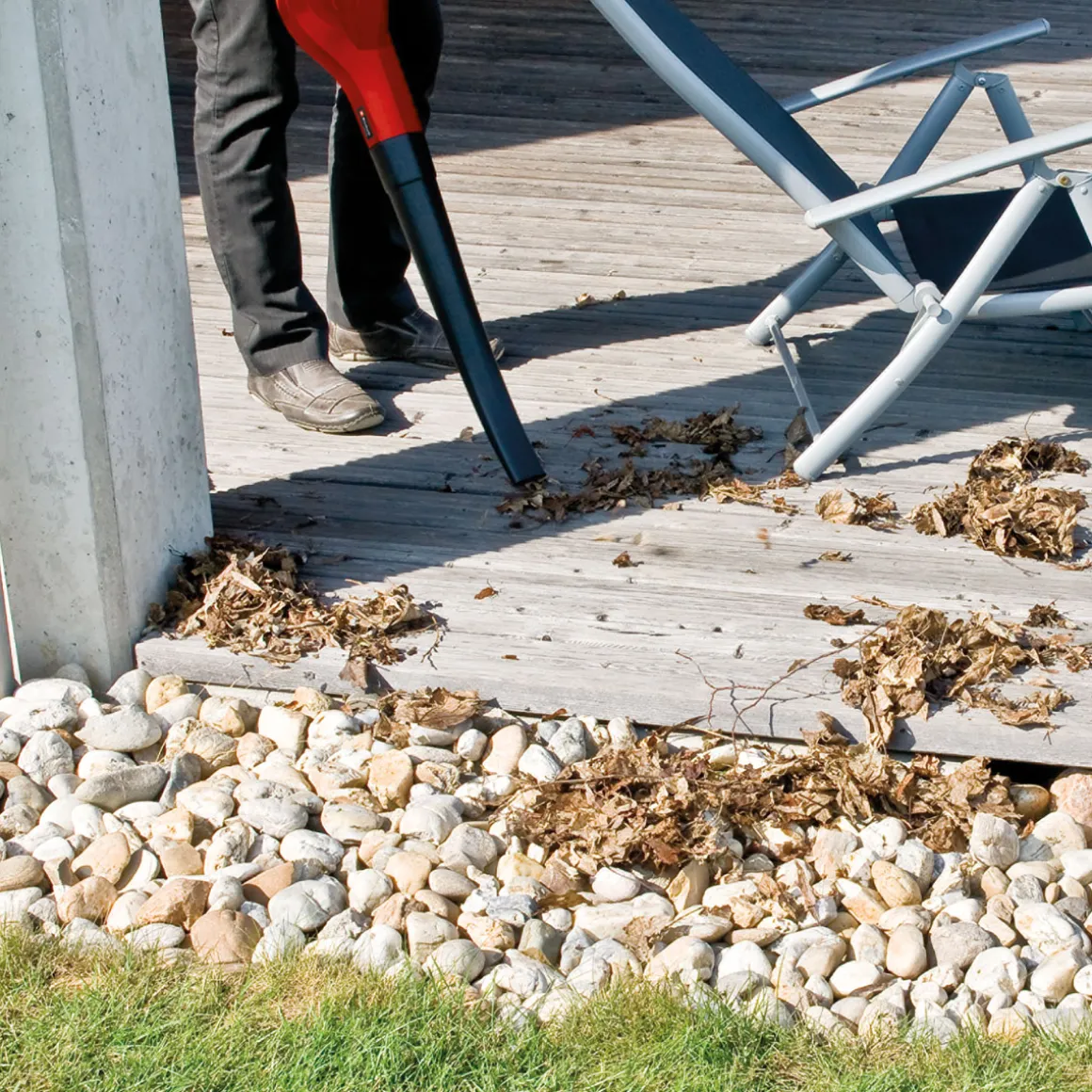 Einhell Akku-Laubbläser GE-CL 18 Li E - Kit 3-teilig