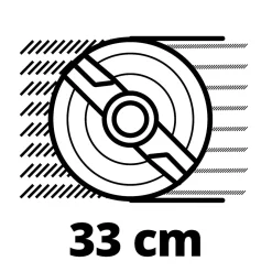 Einhell Akku-Rasenmäher-Set GE-CM 18/33 Li 3-teilig