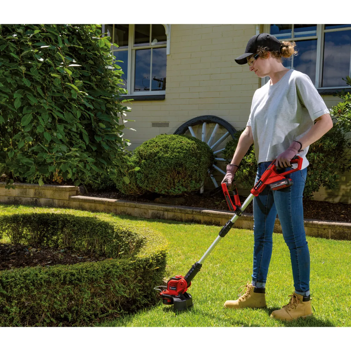 Einhell Akku-Rasentrimmer GE-CT 18/28 Li-Solo