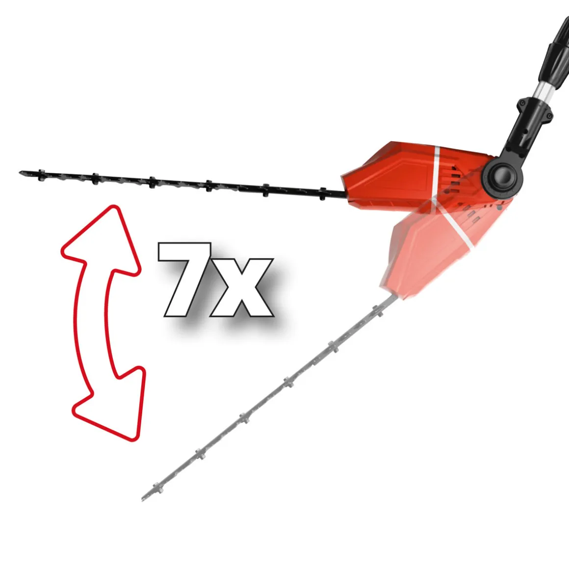Einhell Akku-Teleskop-Heckenschere GE-HH 18/45 Li T - Solo