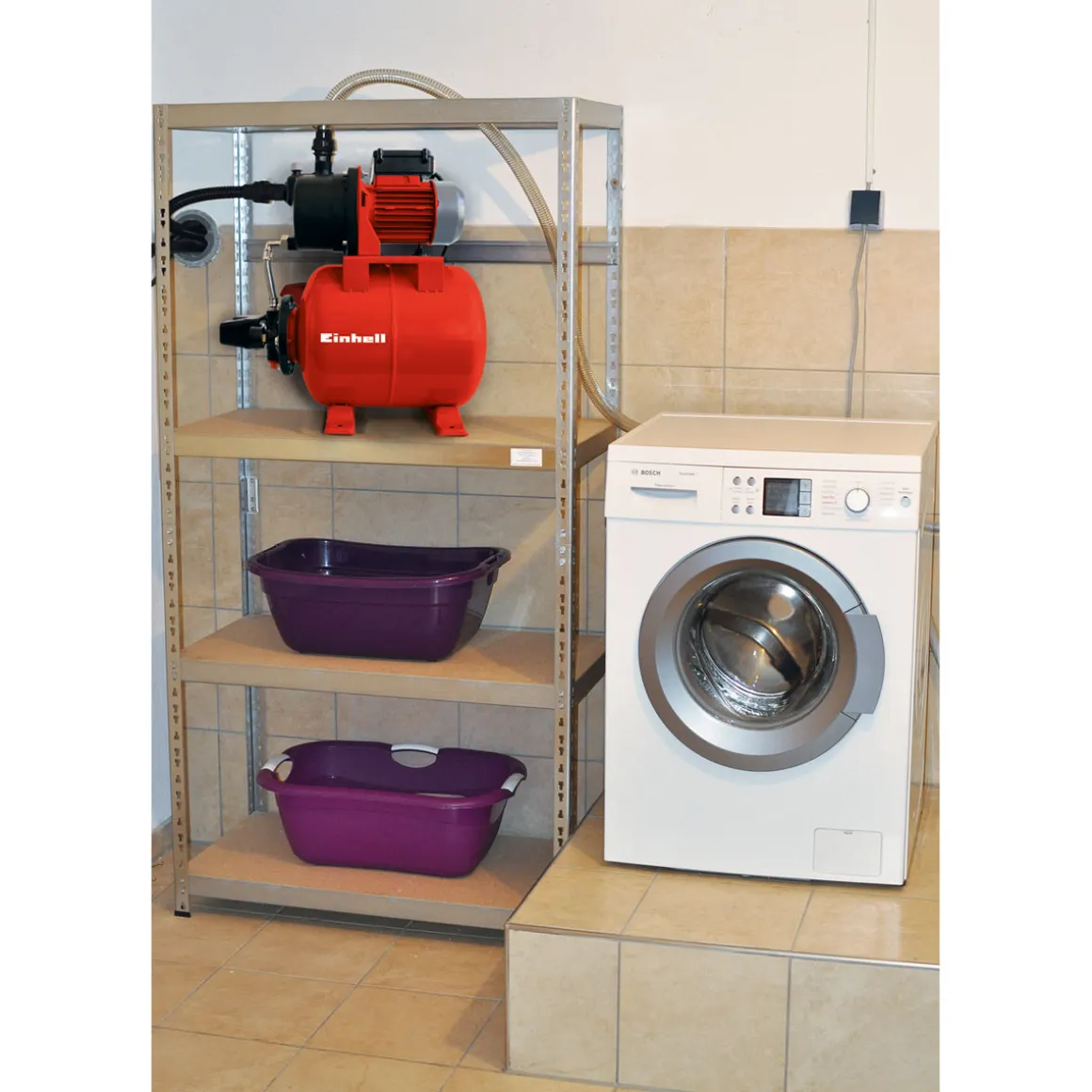 Einhell Hauswasserwerk-Set GC-WW 6538