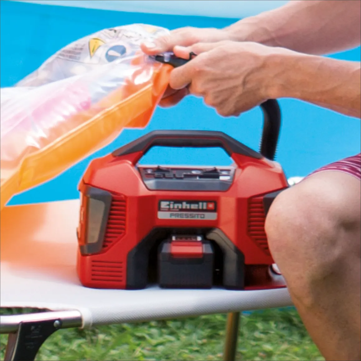 Einhell Hybrid-Kompressor Pressito