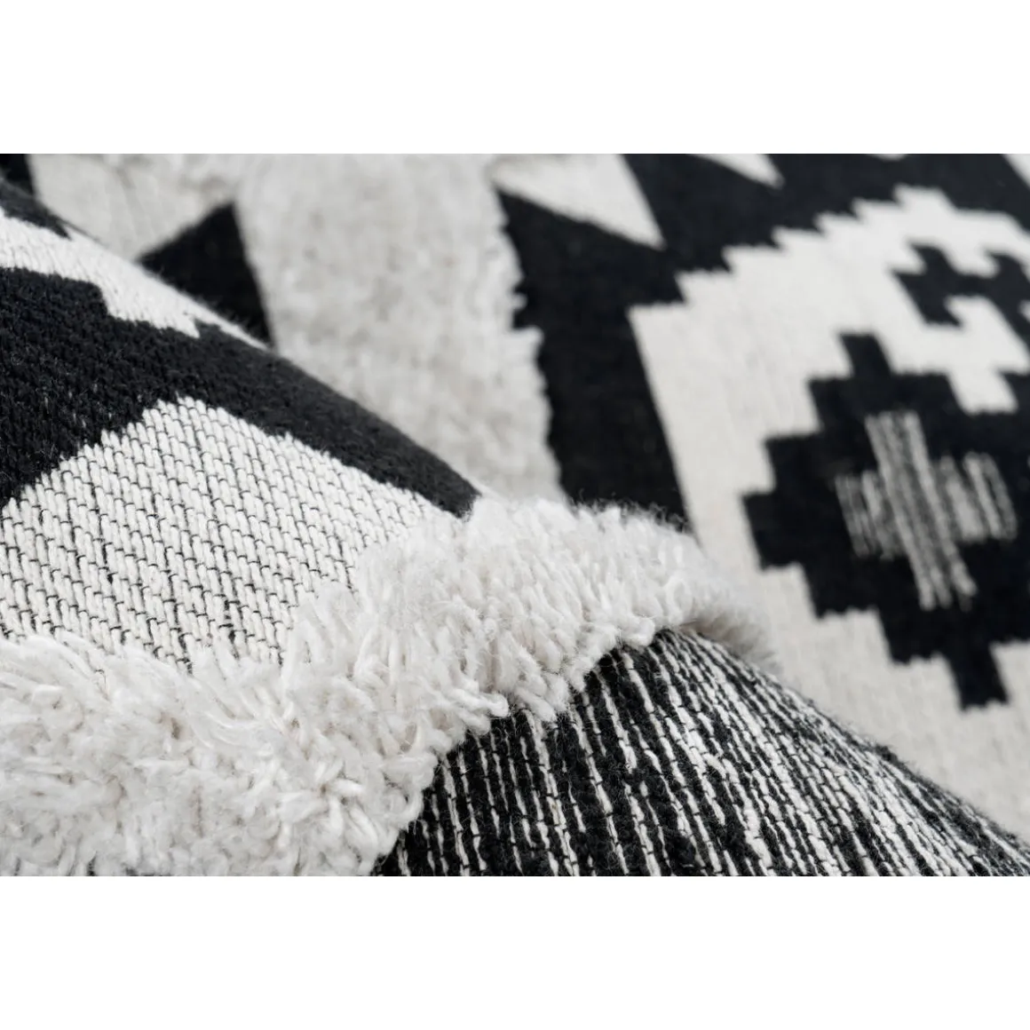 Ethno-Teppich Ethnie 300 grau