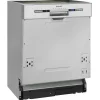 exquisit Einbau-Geschirrspüler EGSP2113-EB-030E inox teilintegriert