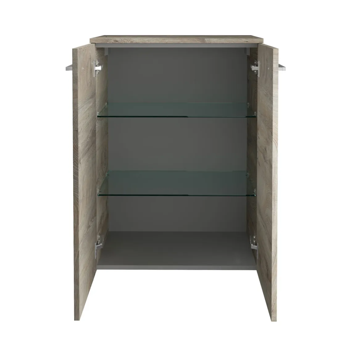 Fackelmann Doppel-Midischrank B.Style 602 x 826 x 320 mm Nature Oak
