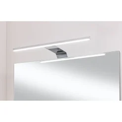 Fackelmann Gäste-WC Spiegelschrank links SBC 400 x 680 x 153 mm Sandeiche