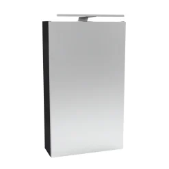 Fackelmann Gäste-WC Spiegelschrank rechts SBC 400 x 680 x 153 mm anthrazit