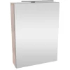 Fackelmann Gäste-WC Spiegelschrank rechts SBC 500 x 680 x 153 mm Alaska-Eiche