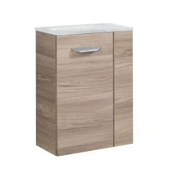 Fackelmann Gäste-WC Waschtischunterschrank links SBC 440 x 600 x 243 mm Steinesche