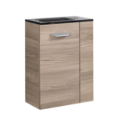 Fackelmann Gäste-WC Waschtischunterschrank links SBC 440 x 600 x 243 mm Steinesche