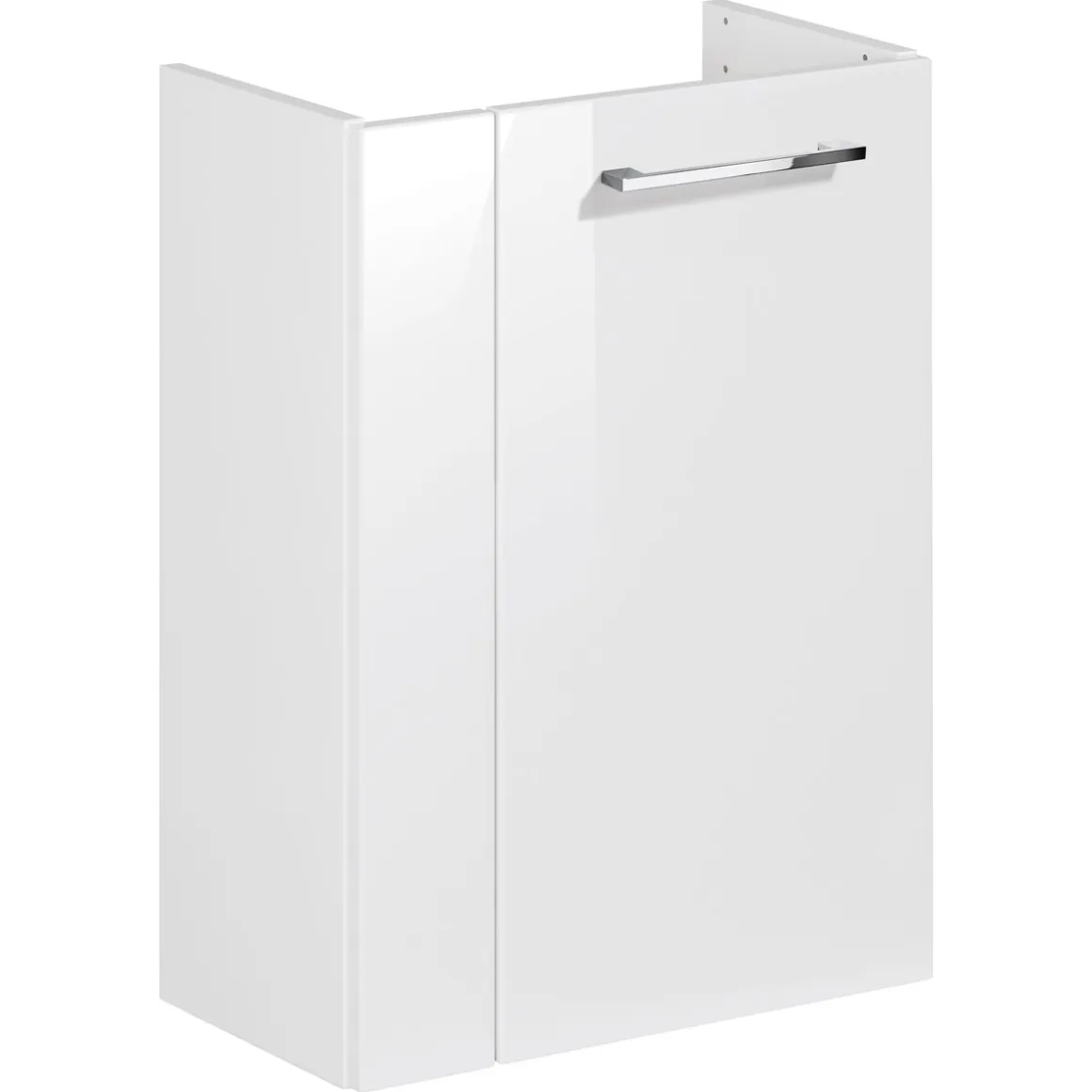 Fackelmann Gäste-WC Waschtischunterschrank rechts SBC 440 x 600 x 243 mm Weiß