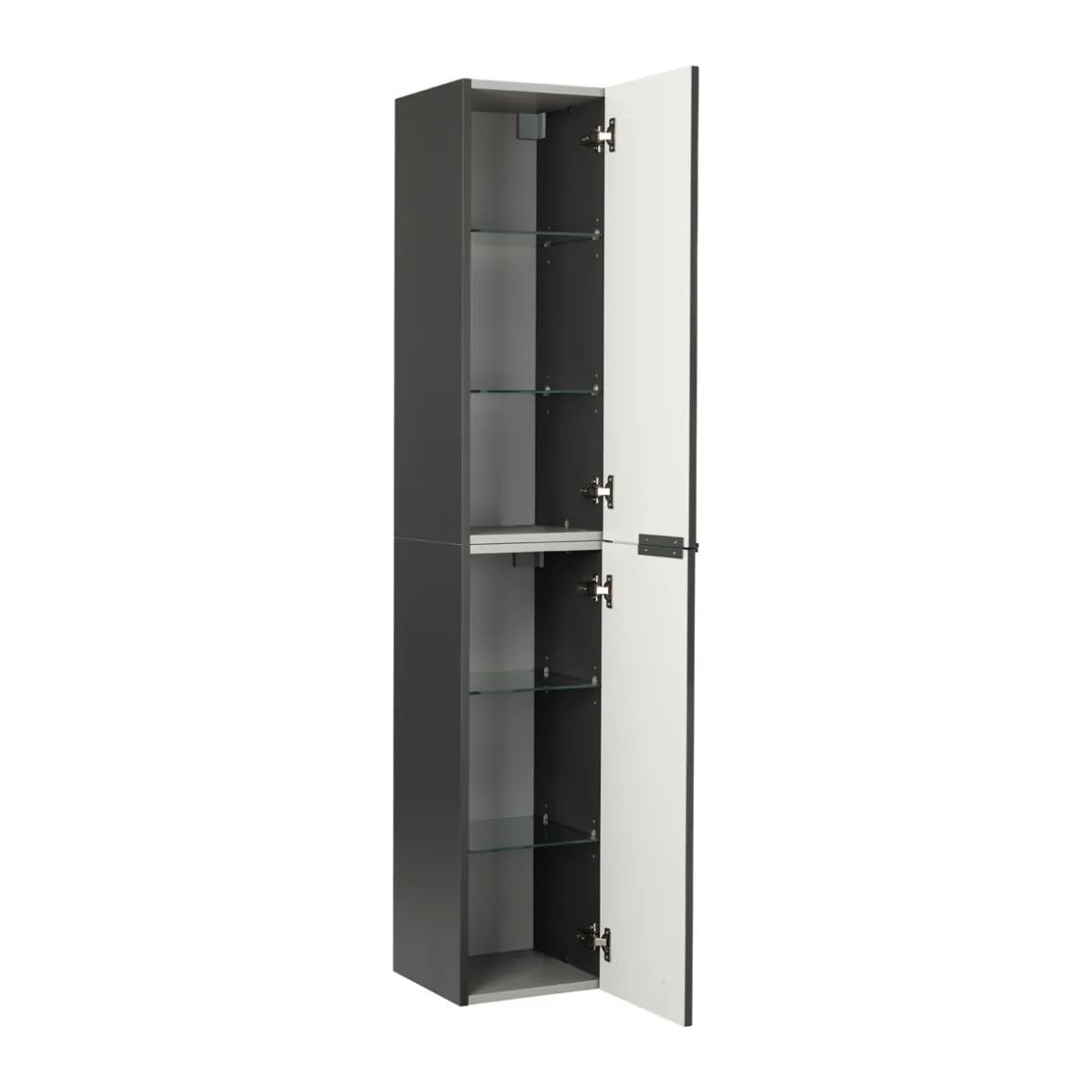 Fackelmann Hochschrank LUNA 300 x 1620 x 318 mm anthrazit