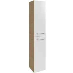 Fackelmann Hochschrank rechts B.Style 300 x 1620 x 316 mm Sandeiche/Weiß