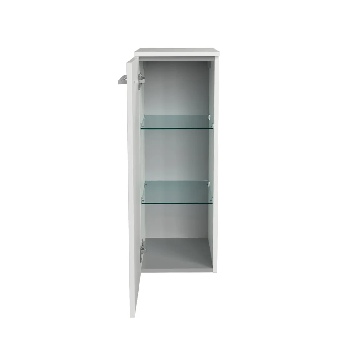 Fackelmann Midischrank links B.Style 302 x 826 x 320 mm Weiß