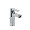 Fackelmann Waschtischarmatur MIlano 15 cm verchromt inkl Excenterablaufgarnitur