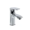 Fackelmann Waschtischarmatur Luxor 15,5 cm verchromt inkl Excenterablaufgarnitur