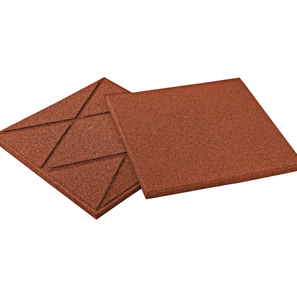 Fallschutzplatte 50 x 50 x 3 cm rot