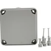 Feuchtraum-Abzweigkasten 10,8 cm IP65 Aufputz grau