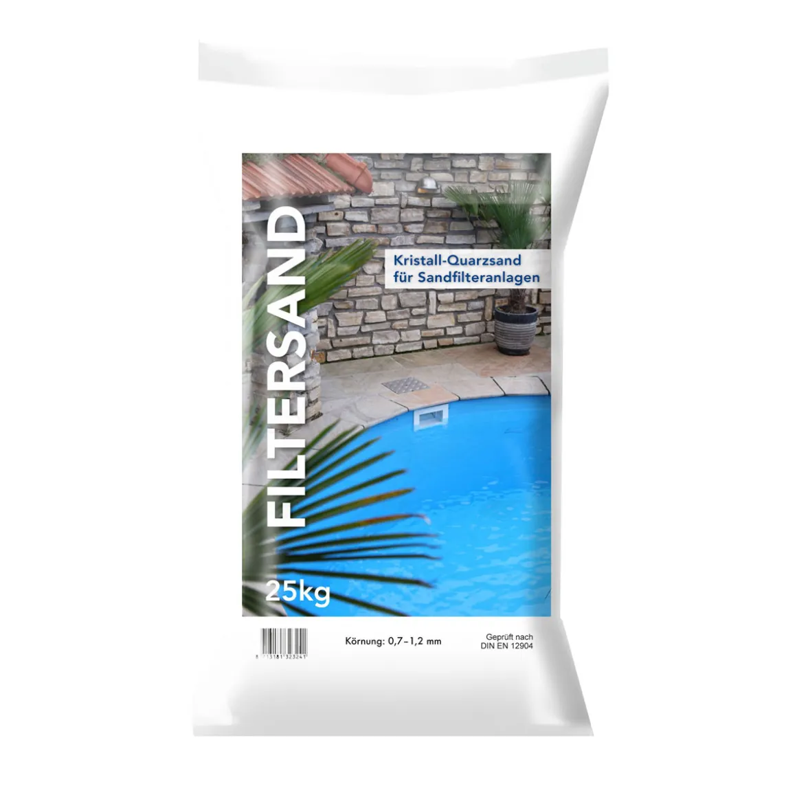 Filtersand 0,7/1,2 25 kg
