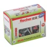 Fischer Dübel DuoPower 6 x 30 S LD mit Schraube 50 Stück