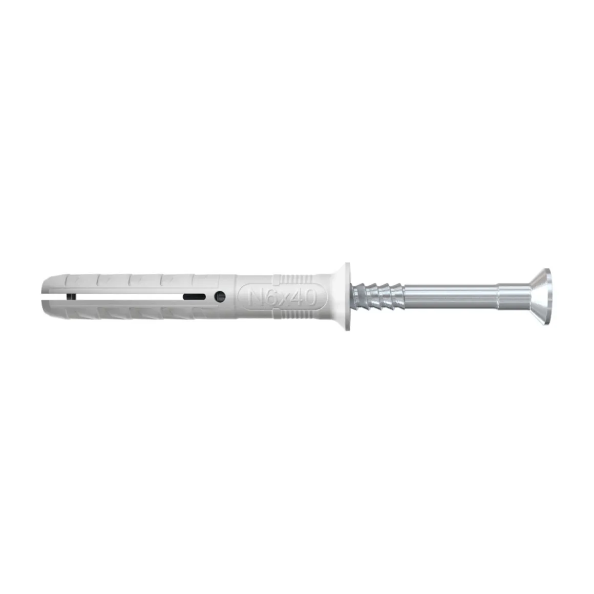 Fischer Nageldübel N 8 x 80/40 mm Senkkopf 50 Stück