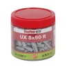 Fischer Universaldübel 8 x 50 mm mit Rand 75 Stück