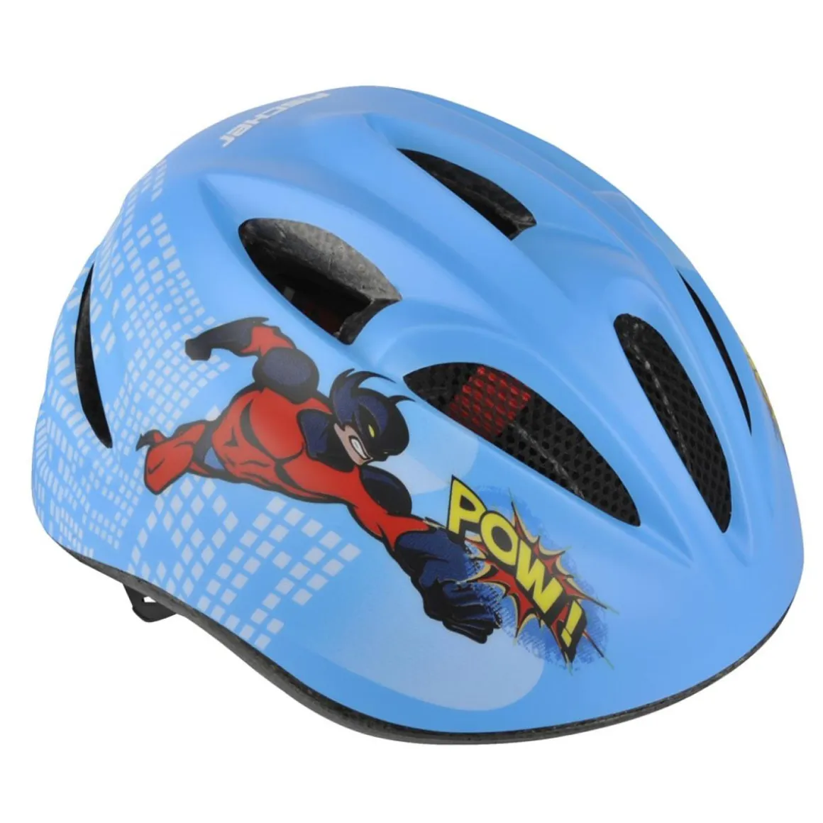 Fischer Bikes Kinder-Fahrradhelm Comic blau Größe S/M