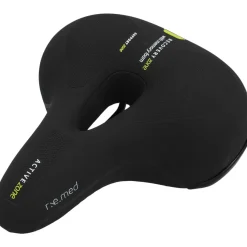 Fischer Bikes Sattel R.E.Med Memory Foam für Tourenrad schwarz
