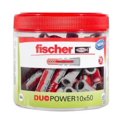 Fischer Dübel DuoPower 10 x 50 mm Runddose 55 Stück