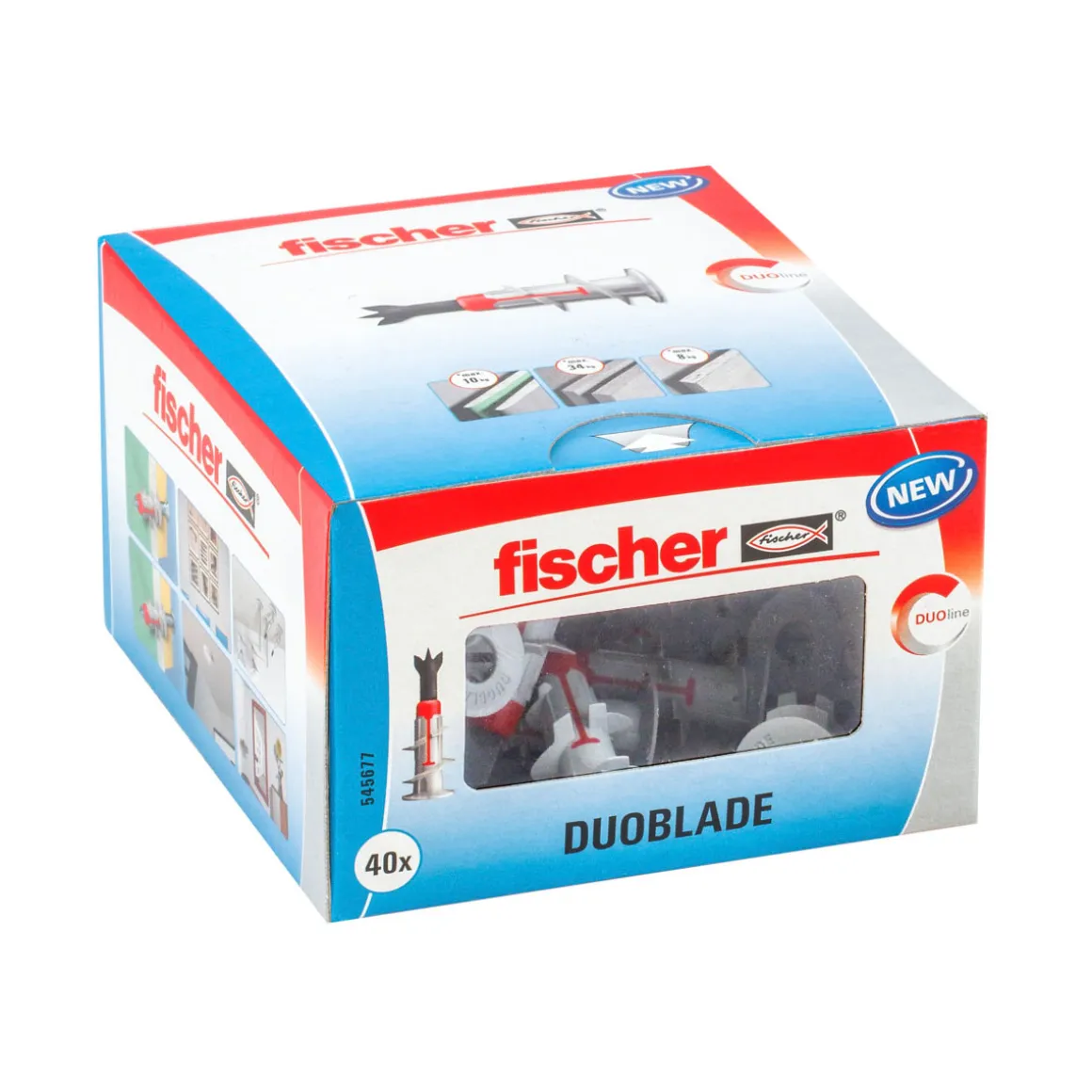 Fischer Gipskartondübel DuoBlade 40 Stück