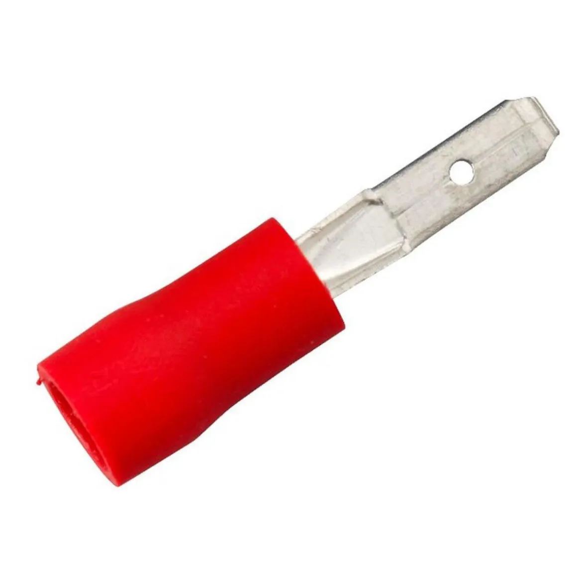 Flachstecker rot 0,5-1,5 mm 25 Stück