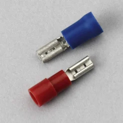 Flachsteck-Hülsen rot 0,5-1,5 mm 25 Stück