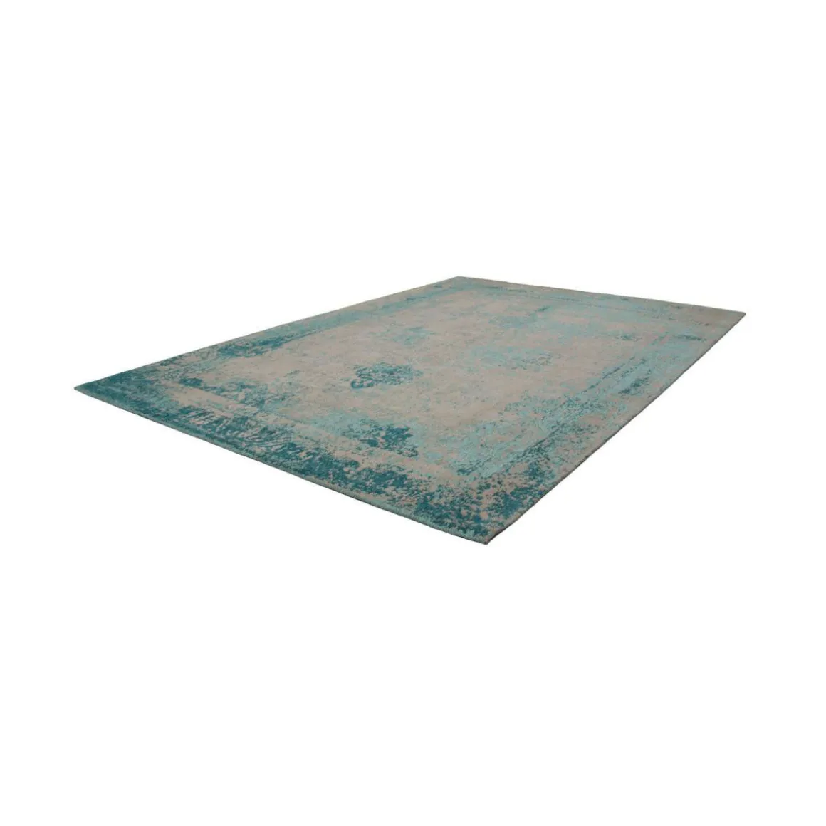 Flachwebteppich „Nostalgia 285“ Türkis, 120x170cm
