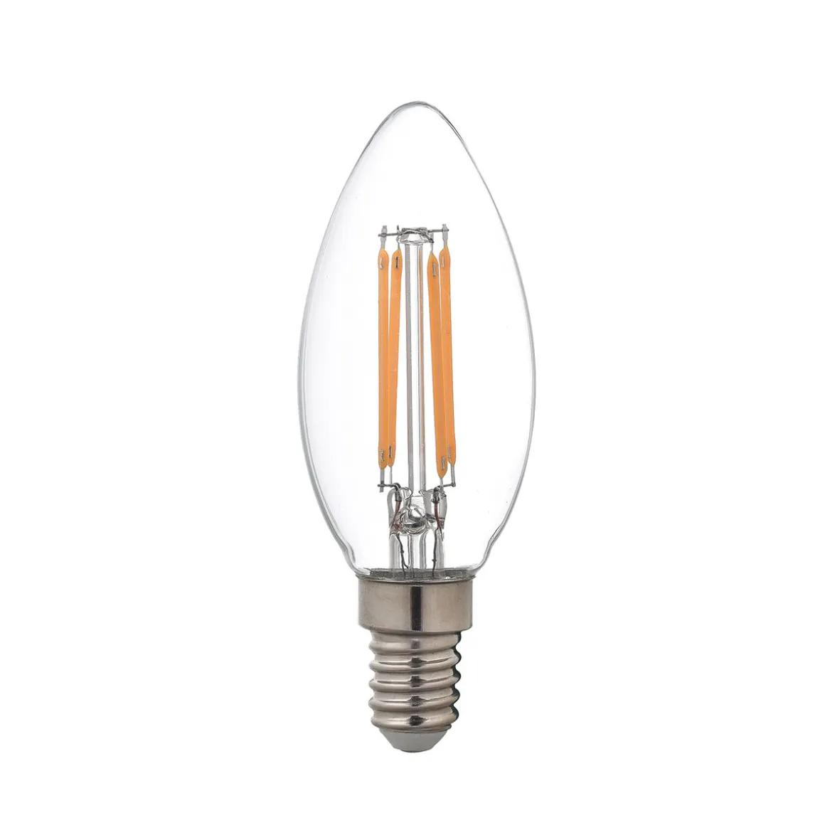 FLECTOR Filament LED Leuchtmittel KerzeE14 4,5W, 470lm, 220-240V, 2700K