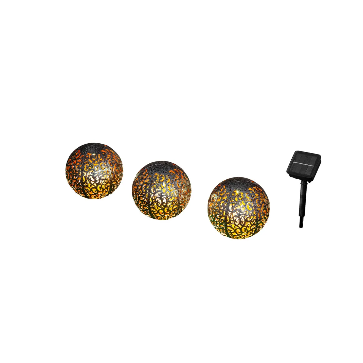 Flector Garten Solar Dekoleuchte Orient 3er Set