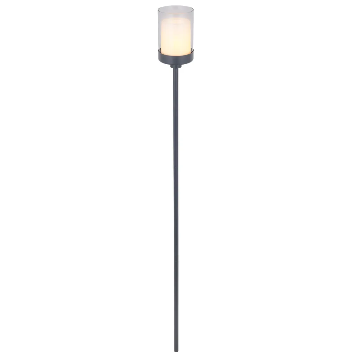 Flector Garten LED-Solar-Dekospieß Nordic schwarz
