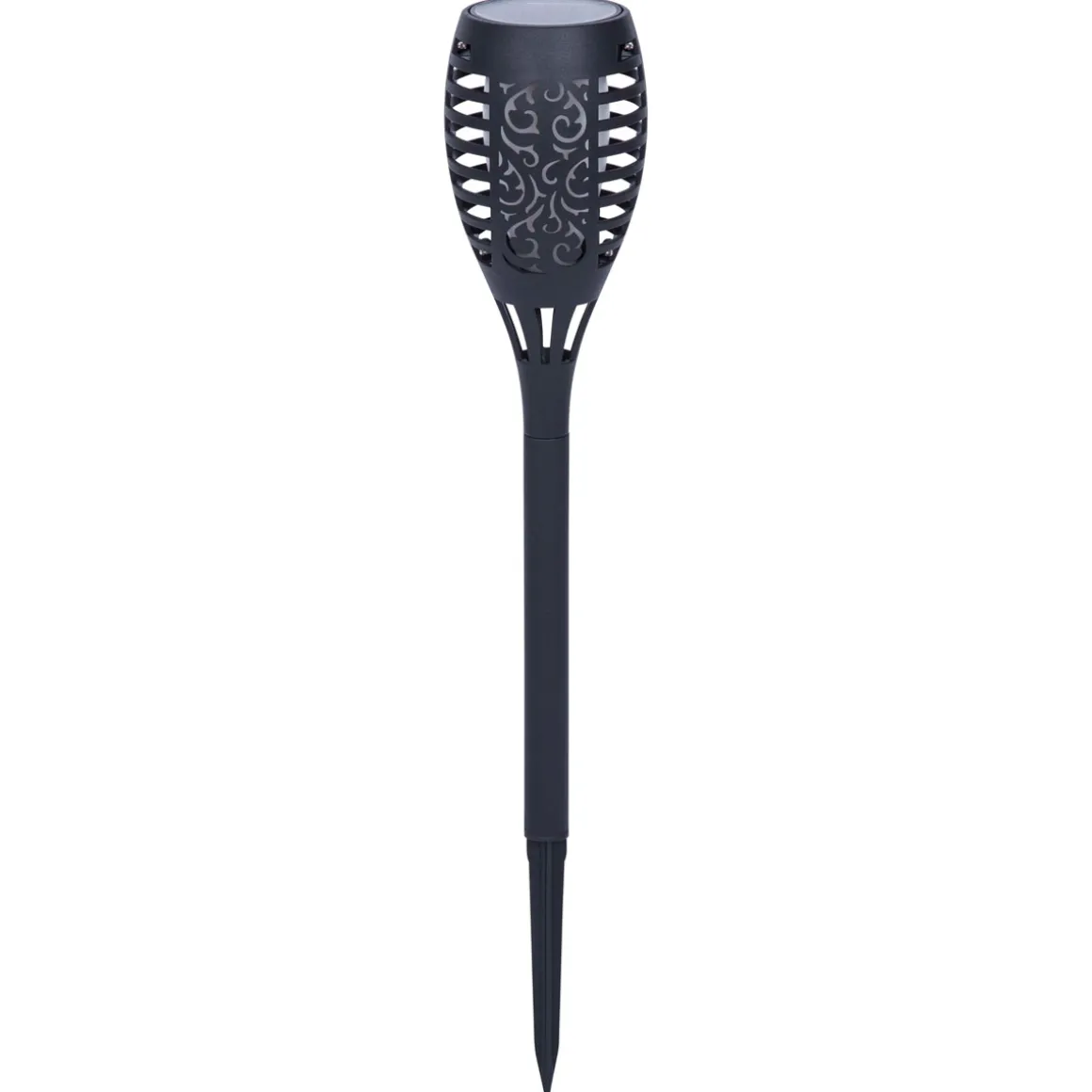 Flector Garten LED-Solarfackel Flame schwarz 5er-Set