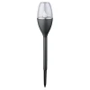 Flector Garten LED-Solarfackel Ambience schwarz 4er-Set