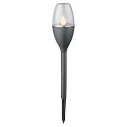 Flector Garten LED-Solarfackel Ambience schwarz 4er-Set