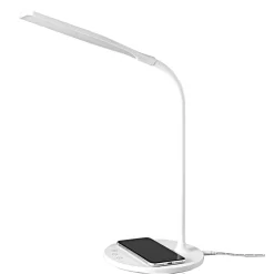 Flector LED-Schreibtischleuchte Power-Up dimmbar integrierte Ladestation