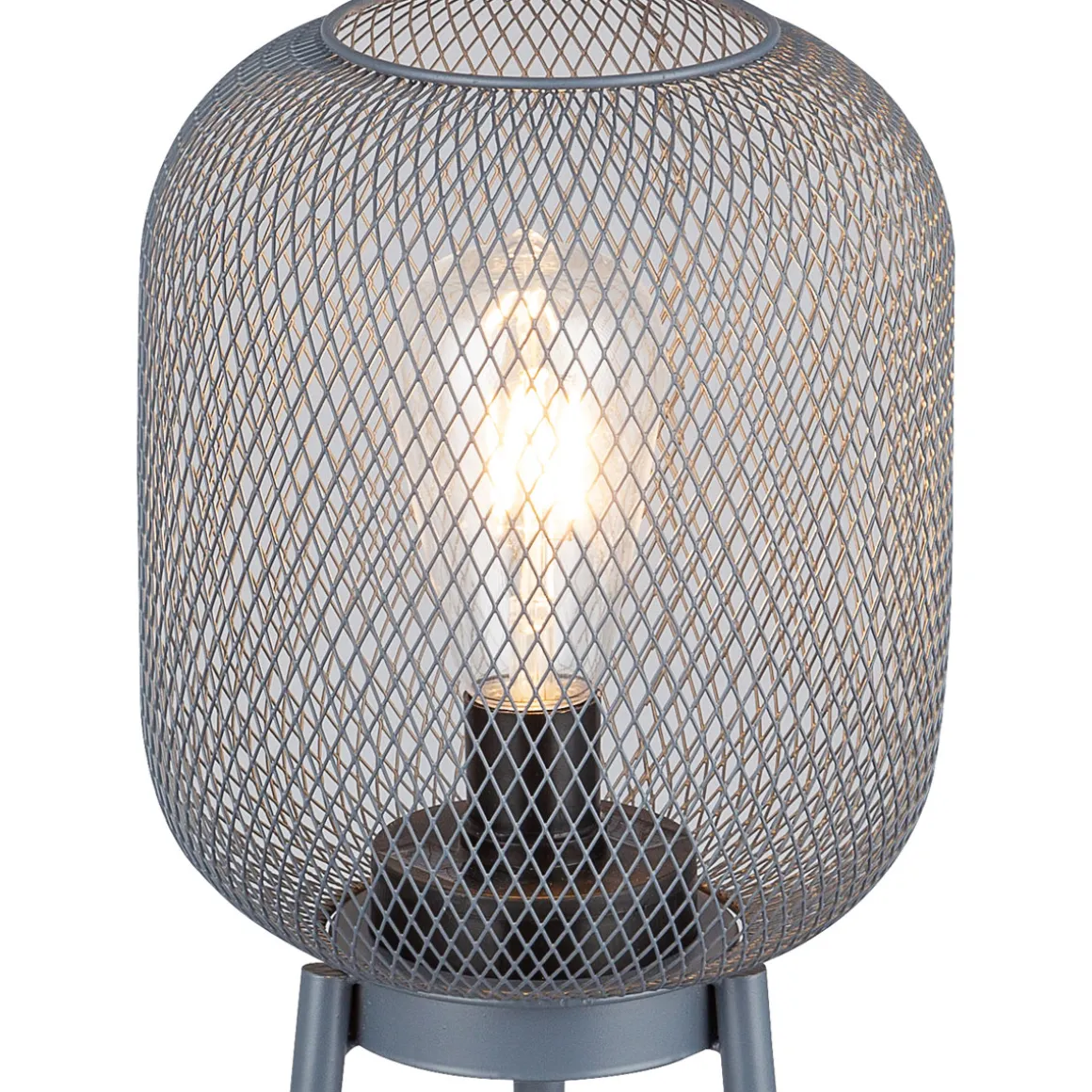 Flector Solar-Laterne Urban Nova 2in1 grau Metall warmweiße LED