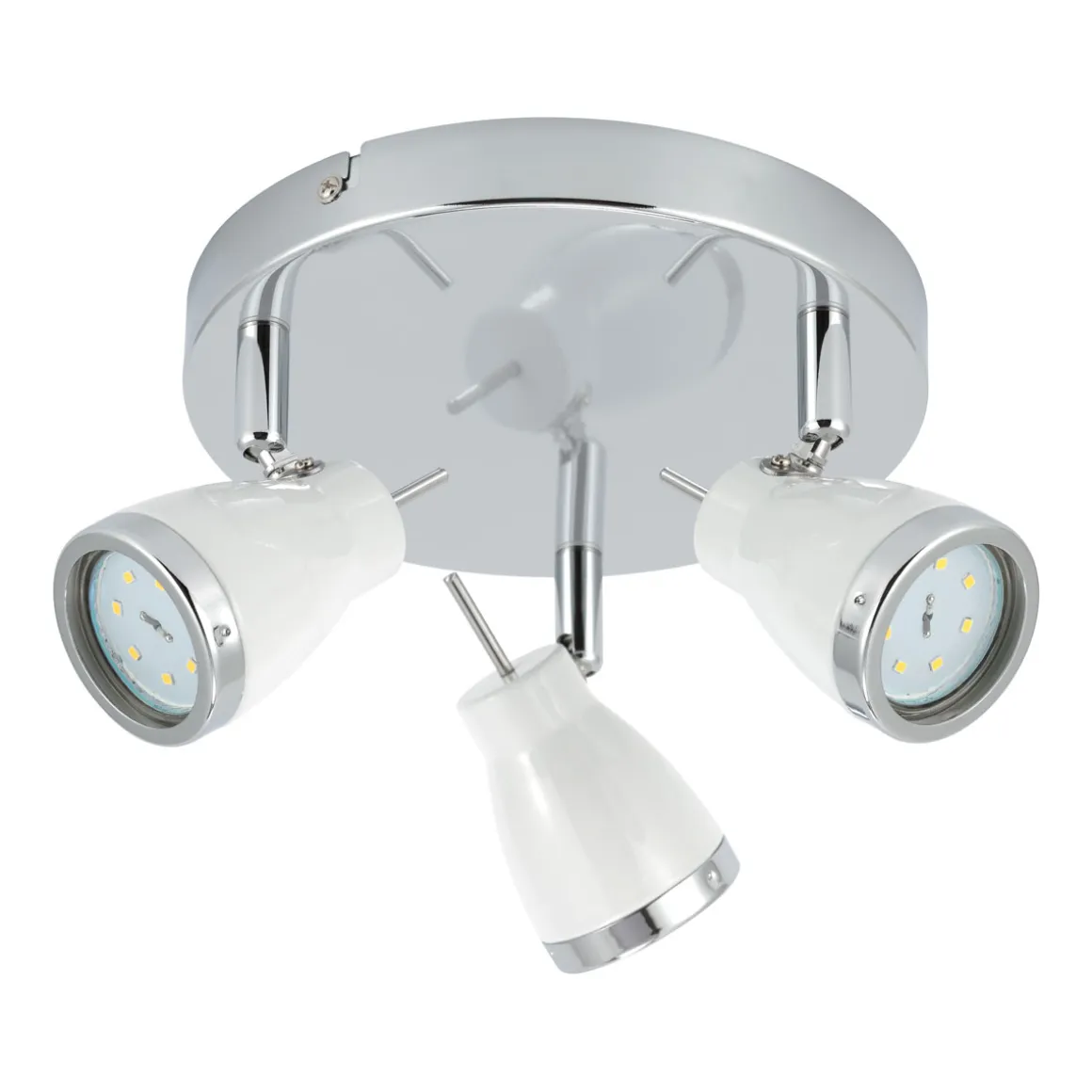 Flector Spotserie Retro White weiß-chrom GU10