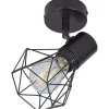 Flector Spotserie Tabea 1-flg schwarz 17,5 x 16 x 17 cm