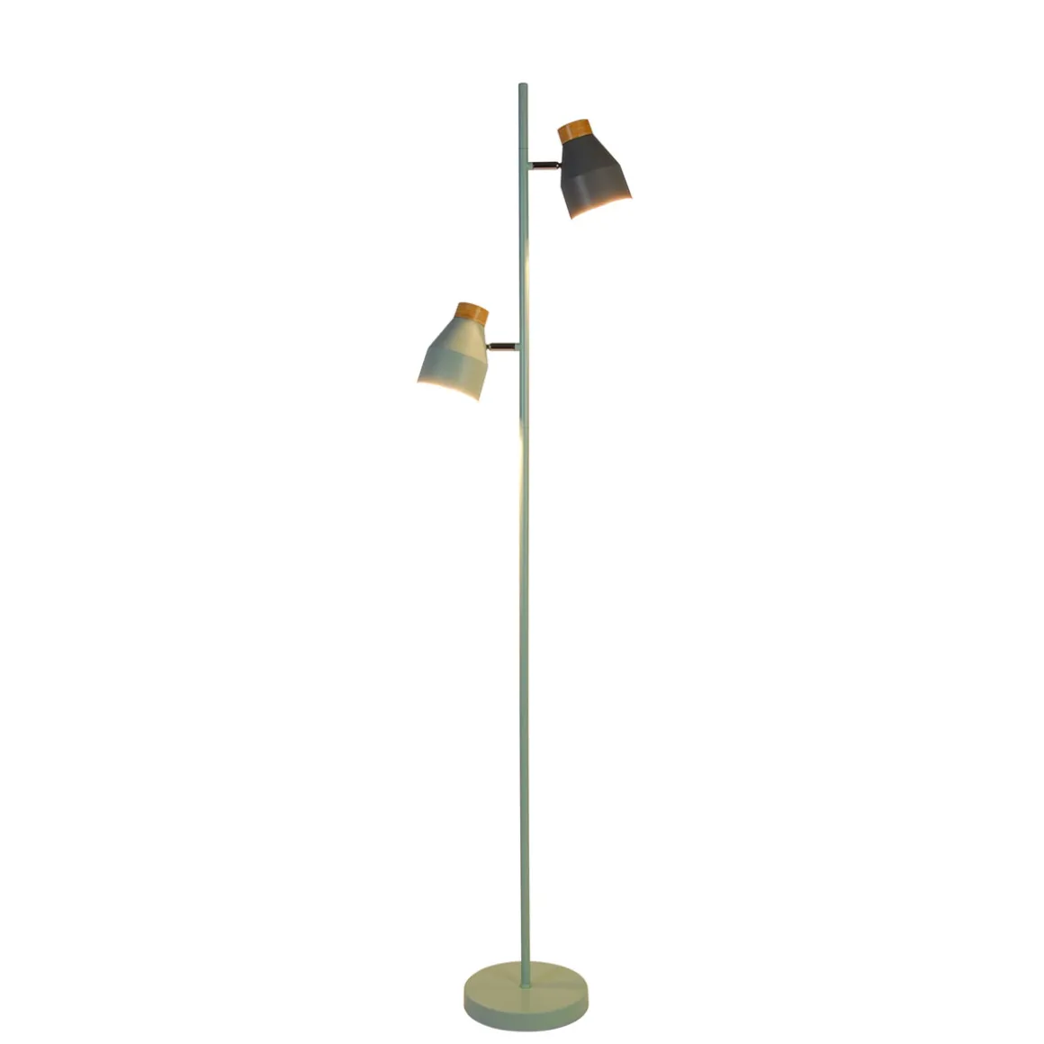 Flector Stehleuchte Lienna 40 Watt grau