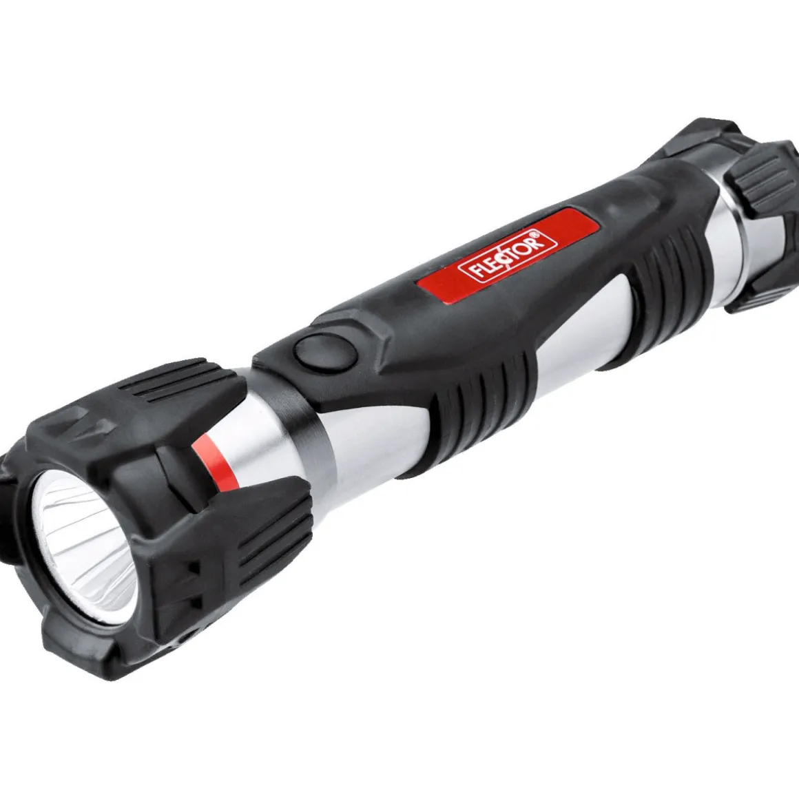 Flector Taschenlampe mit Gummigriff superhelle LEDs