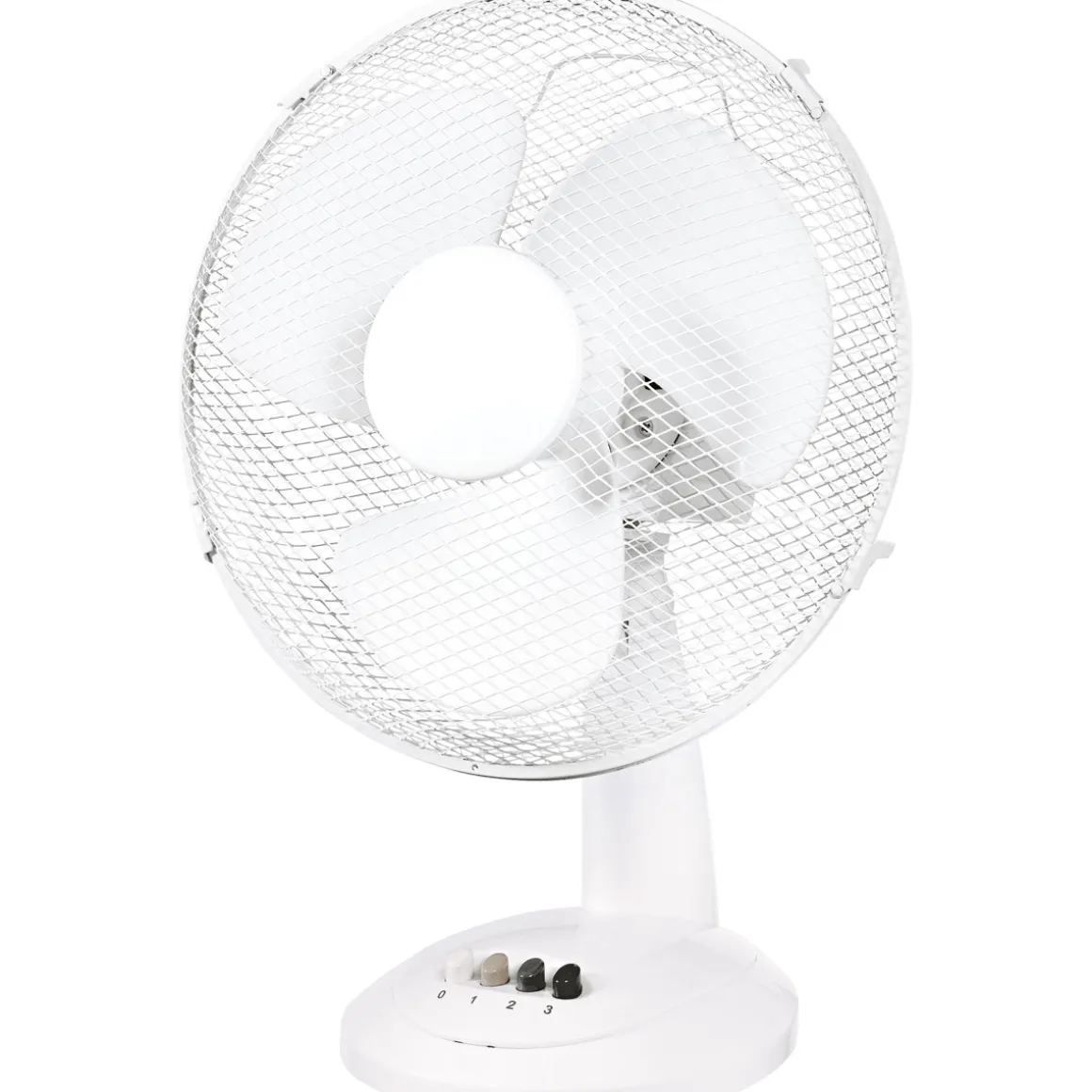 Flector Technik Tischventilator Merkur weiß Durchmesser 30 cm