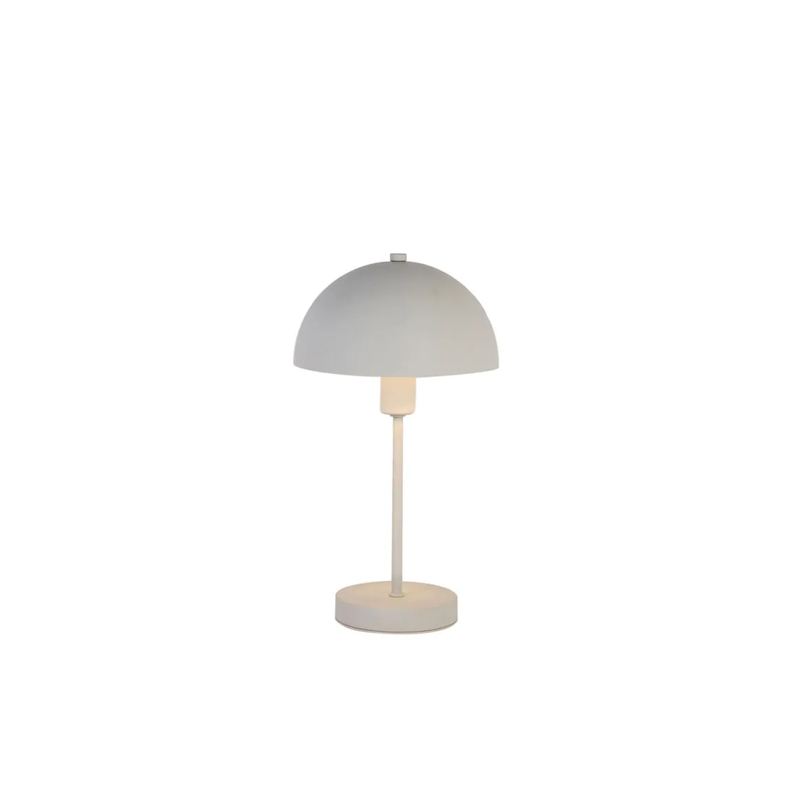 Flector Tischleuchte Carida grau Höhe 33 cm Metall