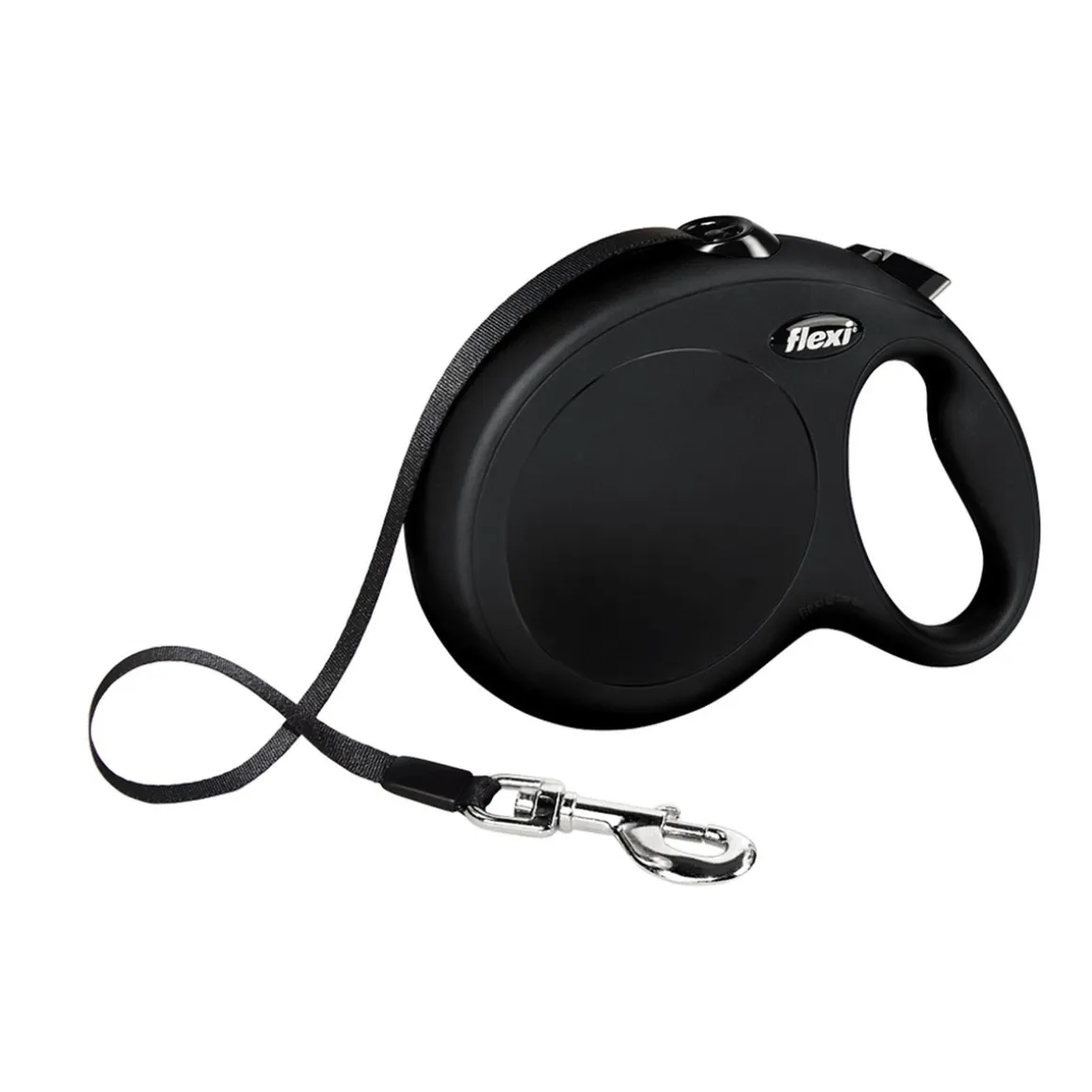 Flexi Gurt-Leine New Classic schwarz L 8m