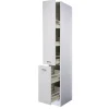 Flex-Well Küchen-Apothekerschrank „Wito“, 30x200x57,1 cm, weiß