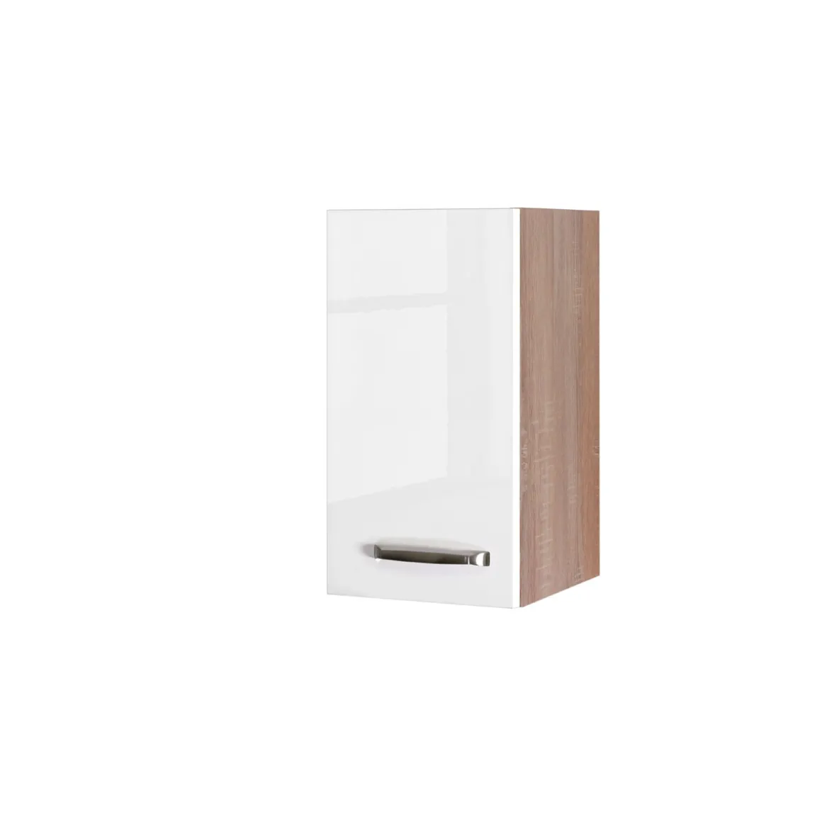 Flex-Well Küchenoberschrank „Valero“, 30x54,8x32 cm, weiß/Sonoma Eiche